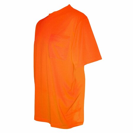 CORDOVA COR-BRITE Short Sleeve Shirt, Orange, L V130L